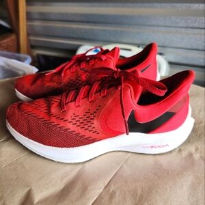 Nike Zoom Red and Black Sneakers